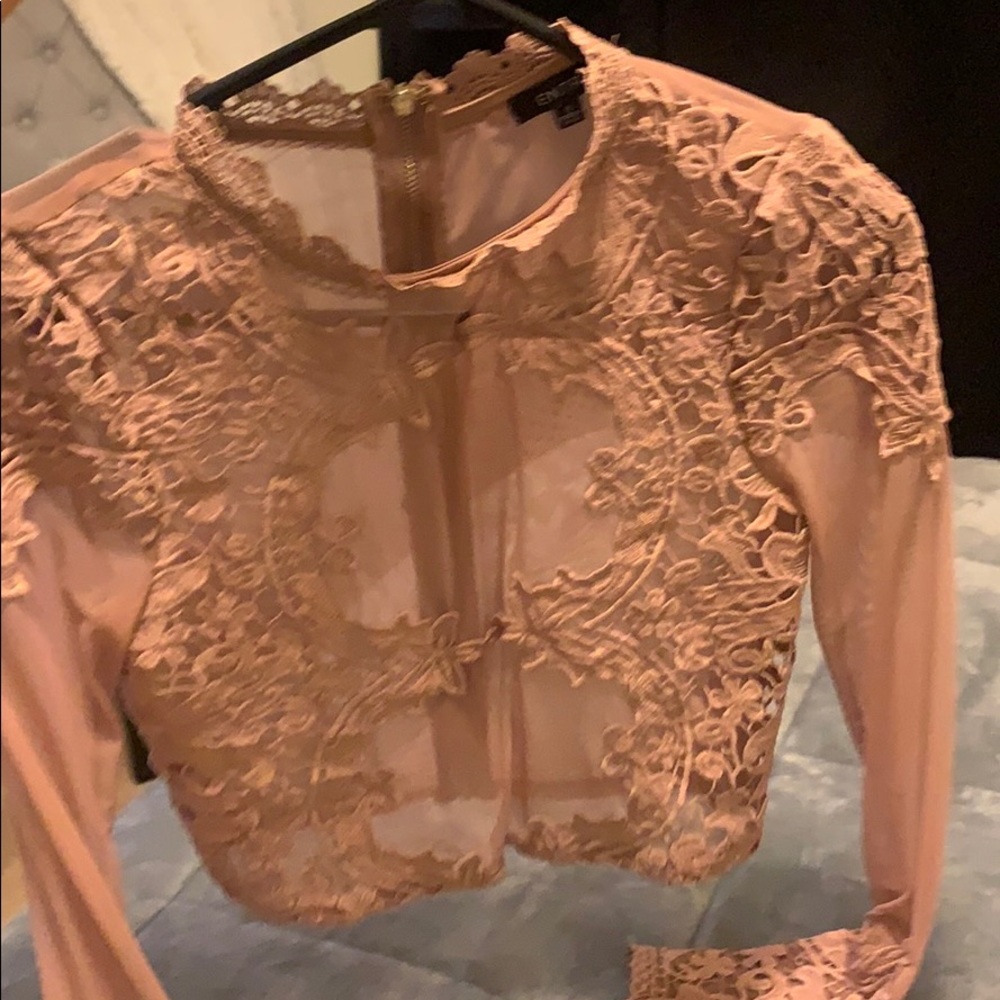 Couture Lace Crop Top